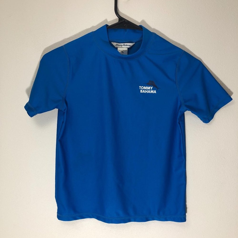 Little boys Tommy bahama rash guard swim top size